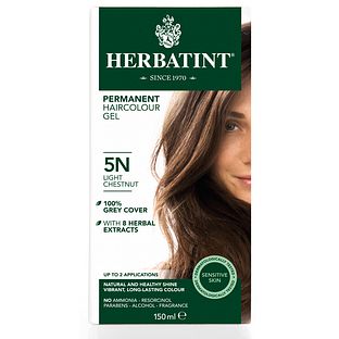 Herbatint Haarverf Gel - 5N Licht Kastanje 150ML