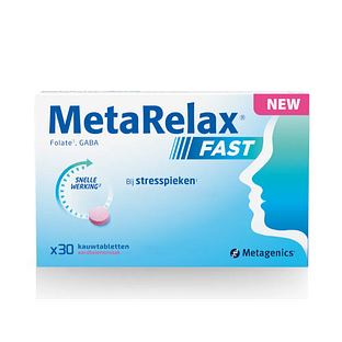 Metagenics MetaRelax Fast Kauwtabletten 30KTB