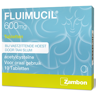 Fluimucil 600mg Tabletten 10ST Fluimucil 600mg Tabletten 10ST