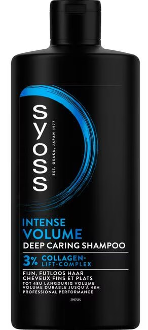 Syoss Intense Volume Deep Caring Shampoo 3% Collagen Lift