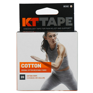 KT Tape Elastic Sports Tape Strips Beige 20ST KT Tape Elastic Sports Tape Strips Beige 20ST