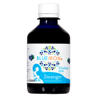 Blue Iron Vloeibaar IJzer Zwanger 250ML