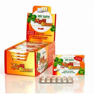 Xyligum Kauwgom Fruit 12ST