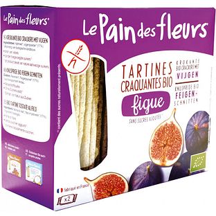 Le Pain des Fleurs Vijgen Crackers 150GR