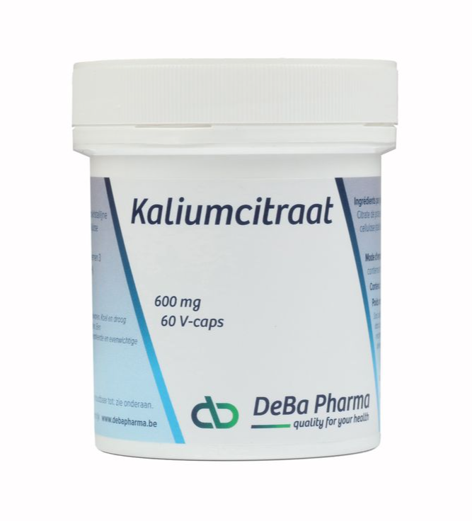 DeBa Pharma Kaliumcitraat Capsules 60VCP