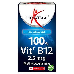 Lucovitaal Vitamine B12 100% Tabletten 60TB