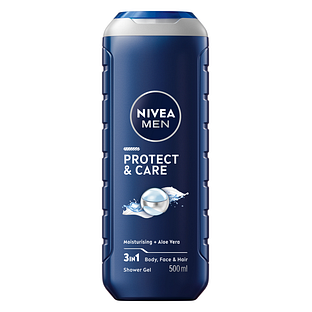 Nivea Men - Protect & Care 3-in-1 Shower Gel 500ML