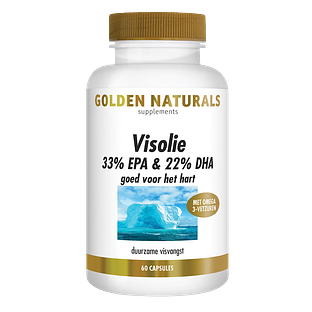 Golden Naturals Visolie 33% EPA & 22% DHA Capsules 60SG