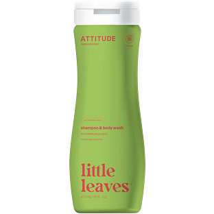 Attitude Little Leaves 2-in-1 Shampoo en Douchegel - Watermeloen & Kokos 473ML