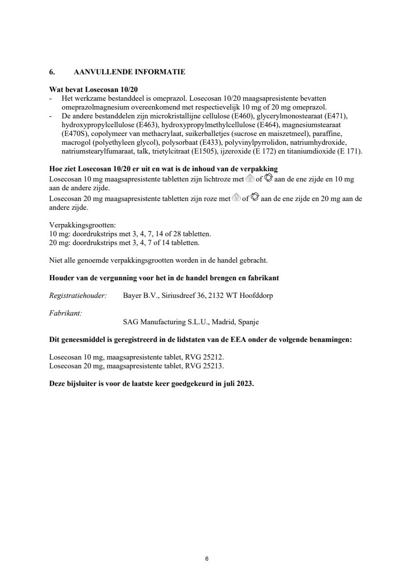 20mg Tabletten afbeelding van document #6, leaflet