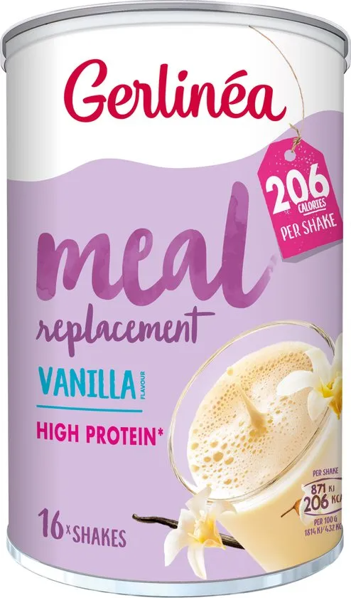 Gerlinéa High Protein Maaltijdvervanger Vanille 436GR