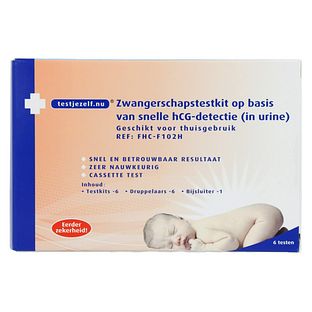 Testjezelf.nu Zwangerschapstest 6ST