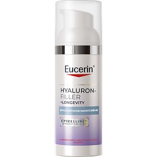 Eucerin Hyaluron-Filler + Longevity Epigenetische Nachtcrème 50ML Eucerin Hyaluron-Filler + Longevity Epigenetische Nachtcrème 50ML