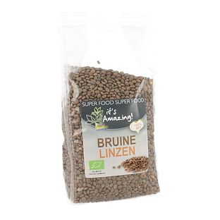 Its Amazing Bruine Linzen 500GR Its Amazing Bruine Linzen 500GR