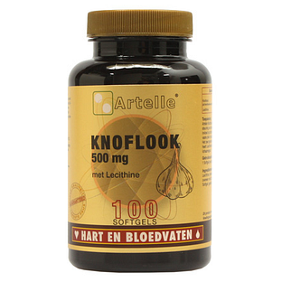 Artelle Knoflook 500 mg Met Lecithine Softgels 100SG