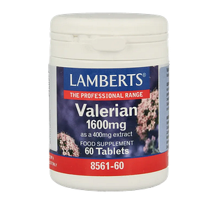 Lamberts Valeriaan 1600mg Tabletten 60TB