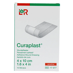 L&R Curaplast Pleister 4 x 10 cm Sensitive 10ST