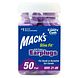 Macks soft Foam Earplugs Slim Fit 50PR