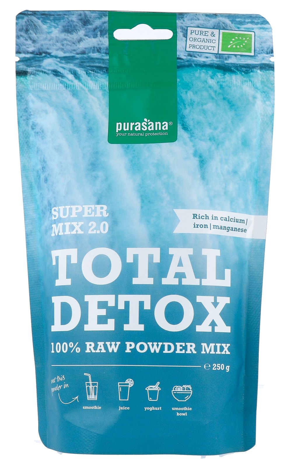 Purasana Total Detox Super Mix 2.0 250GR