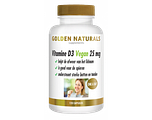Golden Naturals Vitamine D3 Vegan 25mcg Capsules 120SG