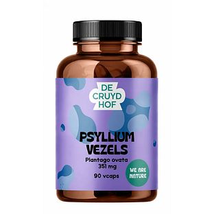 Cruydhof Psylliumvezels Capsules 90VCP Cruydhof Psylliumvezels Capsules 90VCP