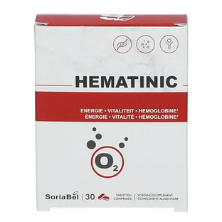 Soria Natural Hematinic Tabletten 30TB Soria Natural Hematinic Tabletten 30TB