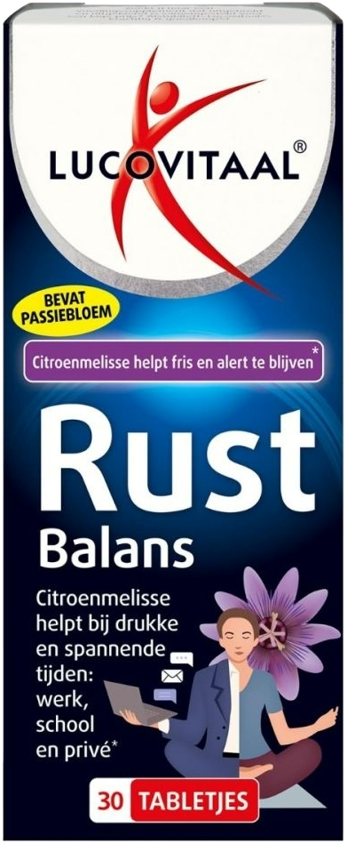 Lucovitaal Rust Balans Tabletten 30TB