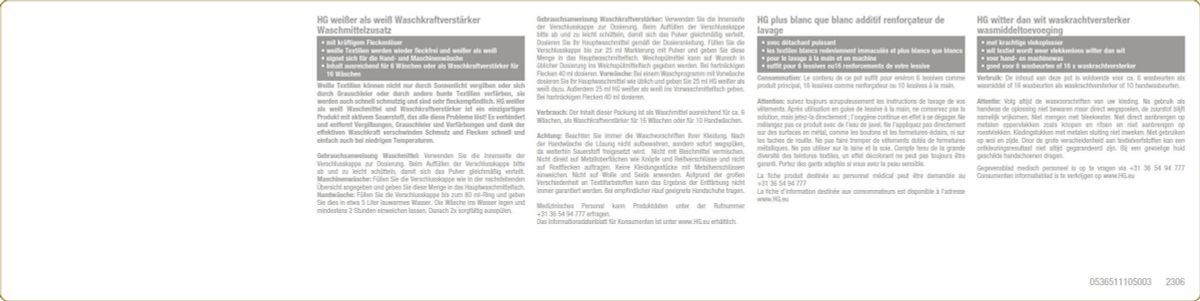 Wasruimte Witter Dan Wit Waskrachtversterker afbeelding van document #2, label