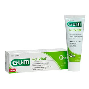GUM Activital Q10 Tandpasta 75ML GUM Activital Q10 Tandpasta 75ML