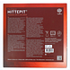 Hittepit Heatable Cherry Pit Pillow Vierkant Red Cherry 1ST Verpakking achterzijde Hittepit Heatable Cherry Pit Pillow Vierkant Red Cherry 1ST Verpakking achterzijde
