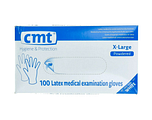 CMT Handschoenen Latex Gepoederd Naturel 100ST