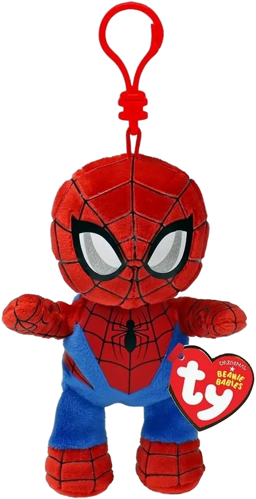 Ty Beanie Boo's Clip Spiderman afbeelding