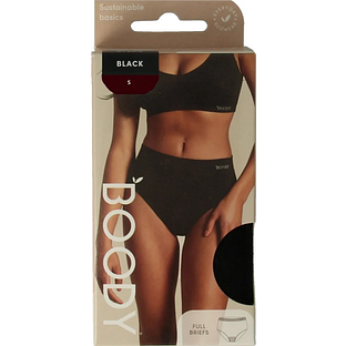 Boody Full Brief Taille Slip Zwart S 1ST