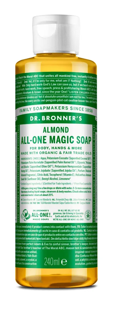 Dr. Bronner Pure Castile Zeep Amandel afbeelding