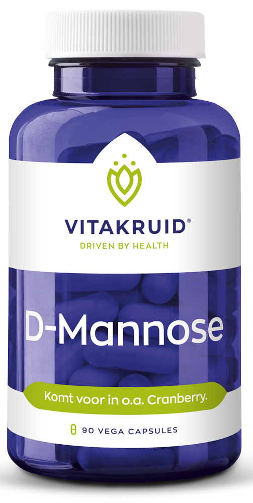 Vitakruid D-Mannose 500 gewonnen uit Cranberry 90CP