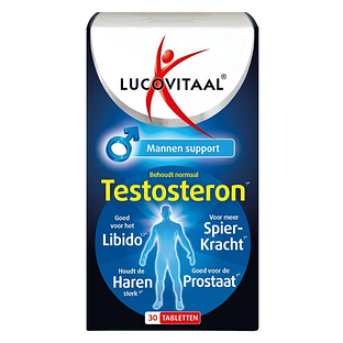 Lucovitaal Testosteron Mannen Support Tabletten 30TB
