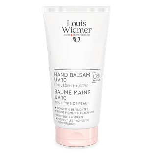 Louis Widmer Handbalsem UV 10 Zonder Parfum 75ML