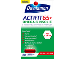 Davitamon Actifit 65+ Omega-3 Visolie Capsules 80CP