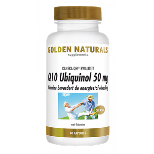 Golden Naturals Q10 Ubiquinol 50 mg Capsules 60VCP