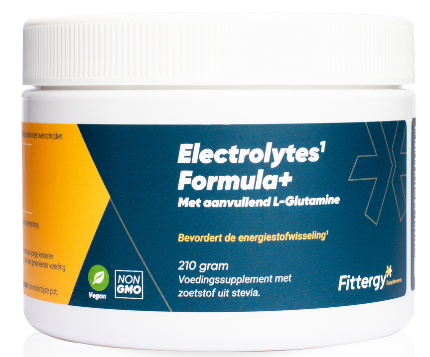 Fittergy Electrolytes Formula+ met L-Glutamine 210GR