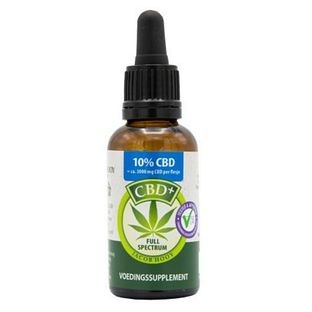 Jacob Hooy CBD+ Olie 10% 30ML