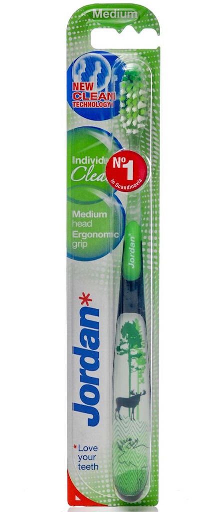 Jordan Tandenborstel Individual Clean Medium afbeelding 1
