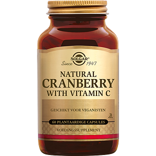 Solgar Cranberry met Vitamine C Capsules 60VCP