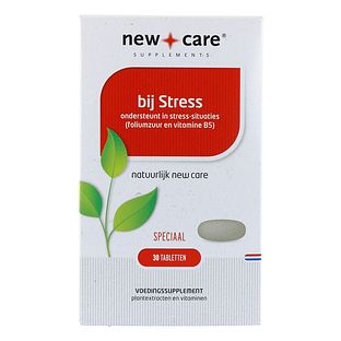 New Care Bij Stress Tabletten 30TB New Care Bij Stress Tabletten 30TB