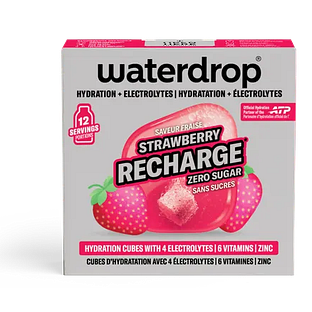 Waterdrop Strawberry Recharge Hydratation Cubes 12ST