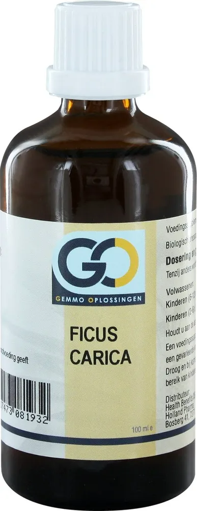 GO Gemmo Oplossingen Ficus Carica Bio Tinctuur 100ML