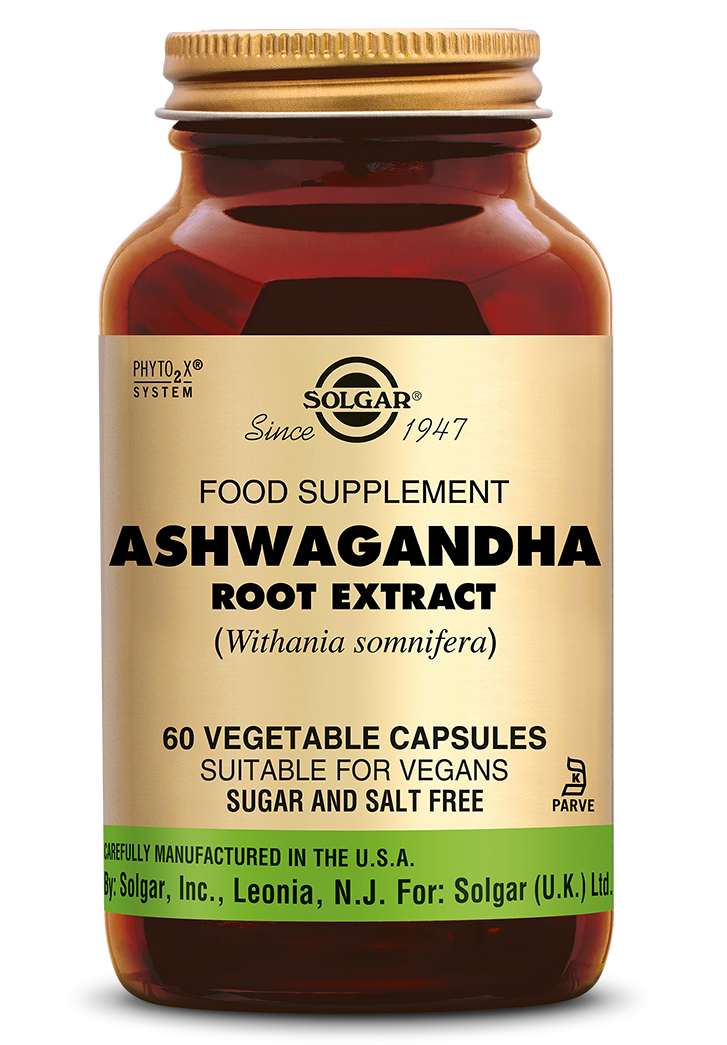 Solgar Ashwagandha Root Extract Vegicaps