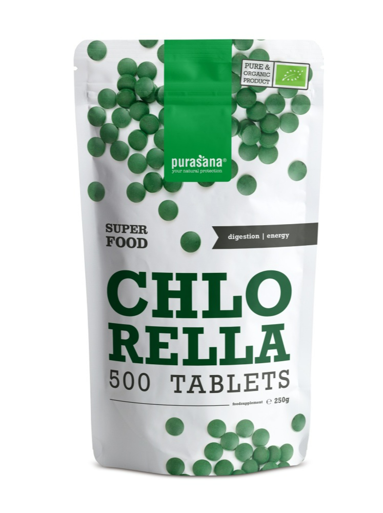 Purasana Biologische Chlorella Tabletten 500TB