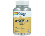 Solaray Betaine HCI 650mg Capsules 100CP