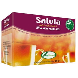 Soria Natural Kruidenthee Salie 20ST Soria Natural Kruidenthee Salie 20ST